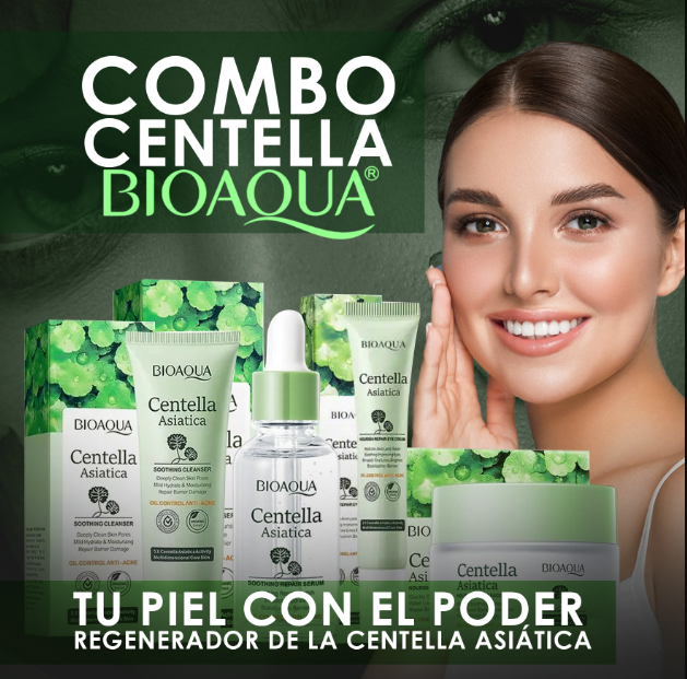 Combo Centella Asiática x 5 + Caja de Seguridad