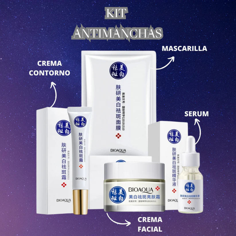 Tratamiento Facial Anti-Manchas y Aclarante BIOAQUA