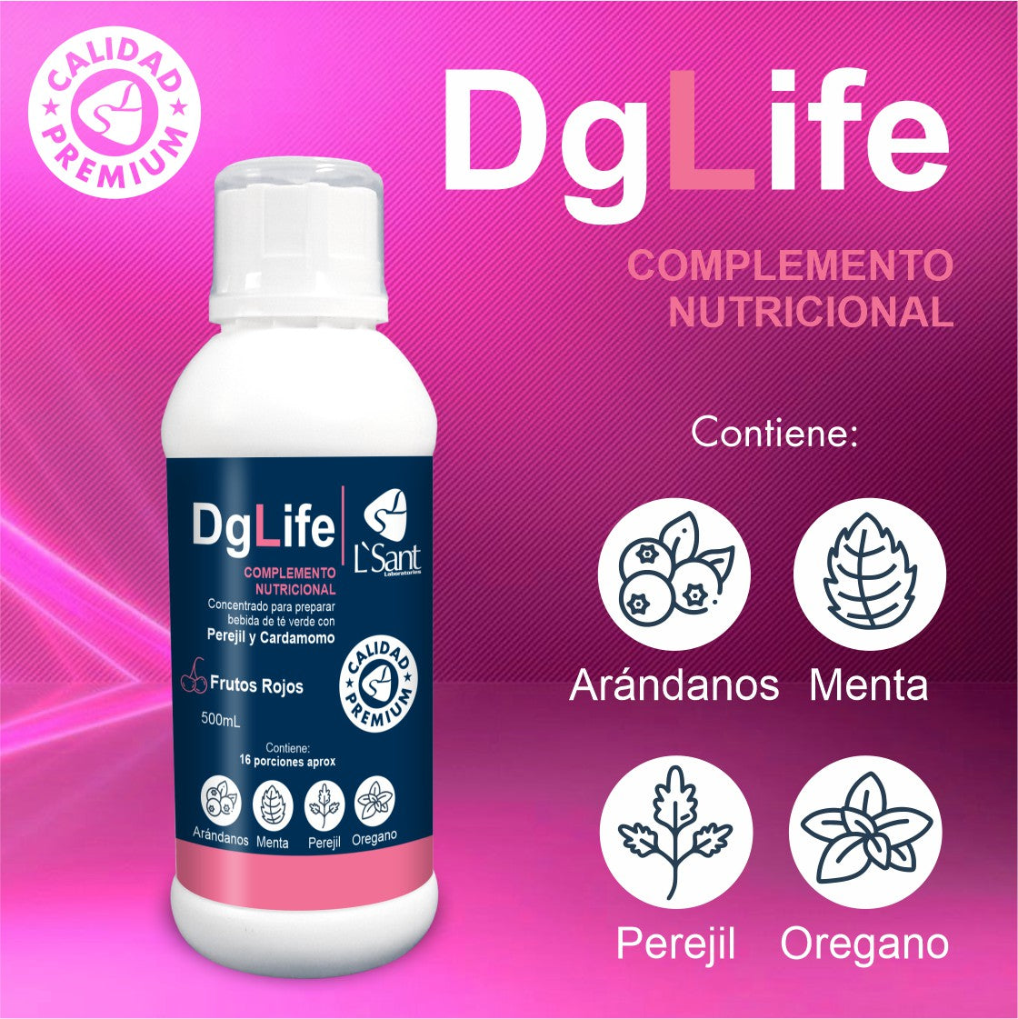 DgLife Alivia Cólicos y Desorden Hormonal