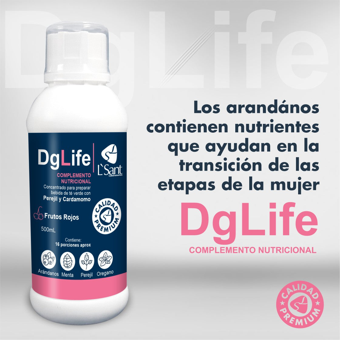 DgLife Alivia Cólicos y Desorden Hormonal