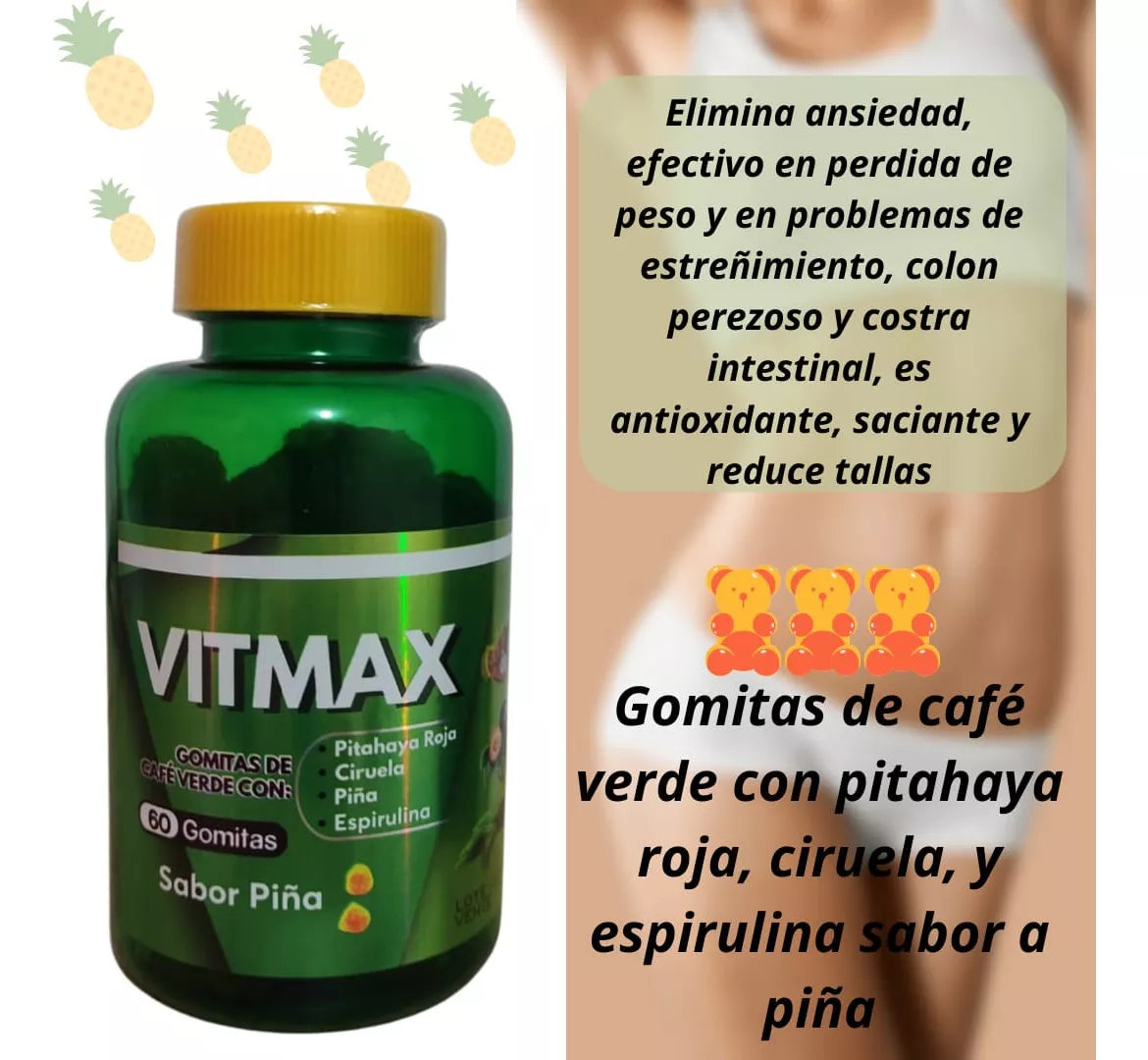 Vitmax Gomitas Adelgazantes Cafe Verde