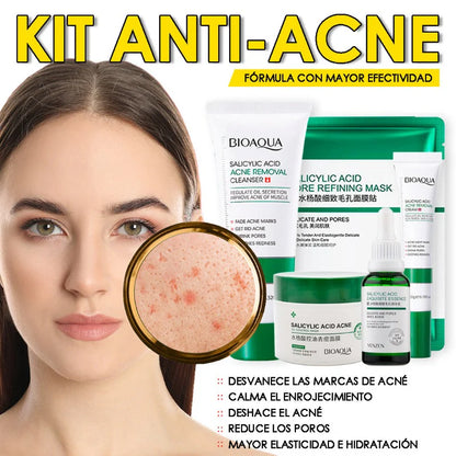 Combo Acido Salicílico Bioaqua x 5 Anti-Acné