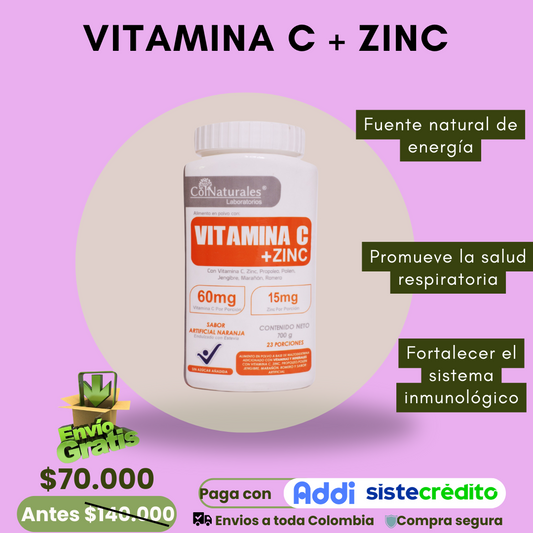 Vitamina C + Zinc