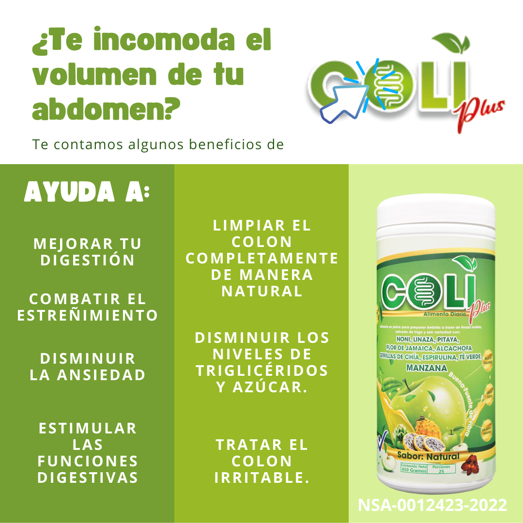 Coli Plus Fibra Natural