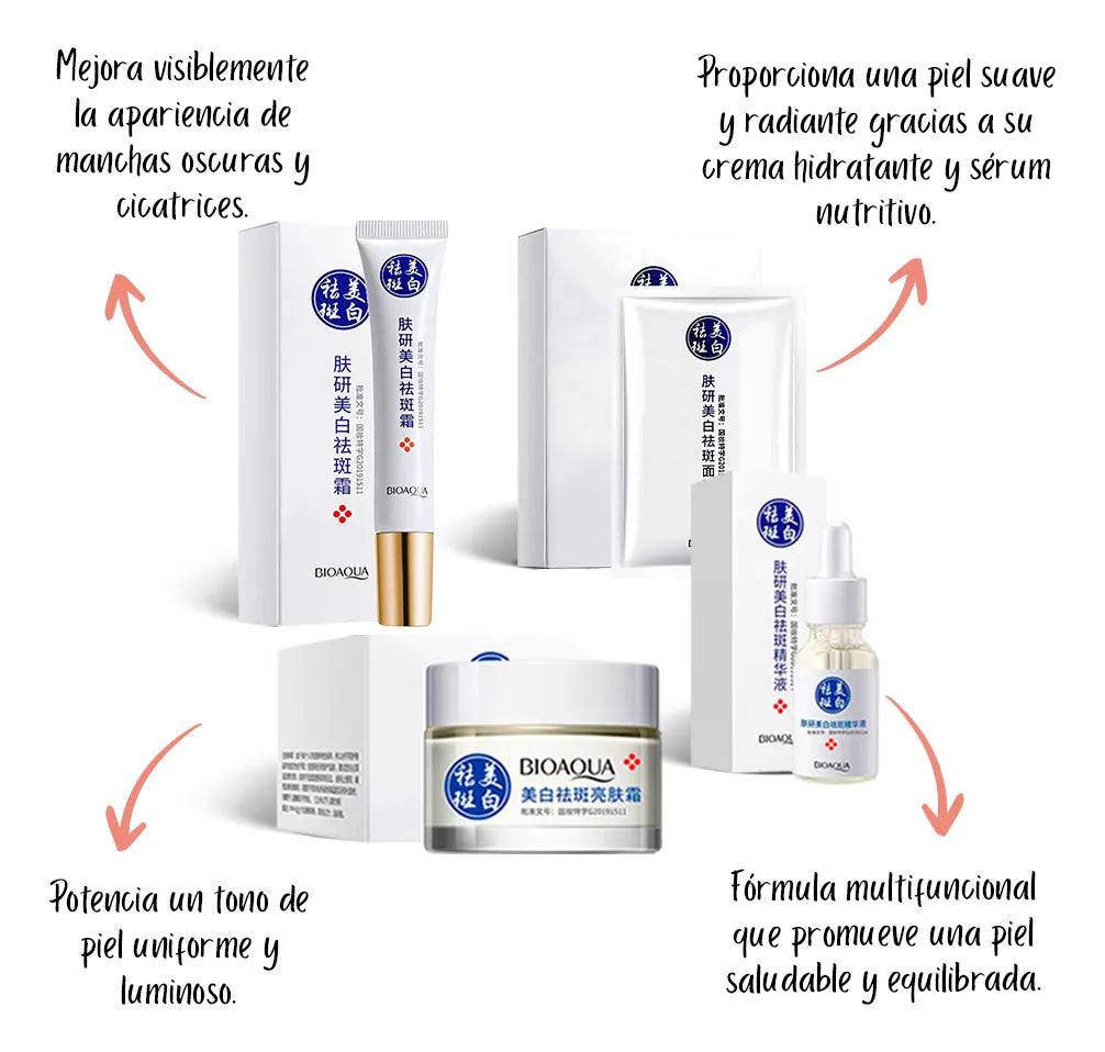Tratamiento Facial Anti-Manchas y Aclarante BIOAQUA