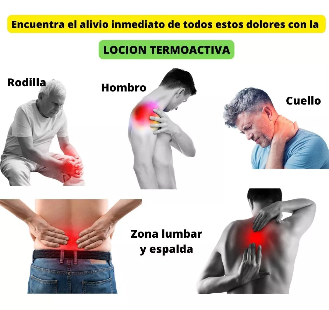 Loción Termoactiva Relajante Muscular