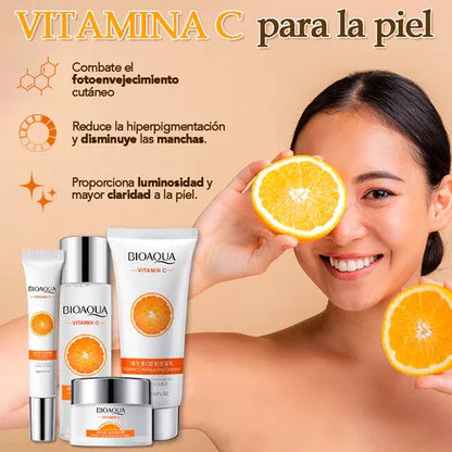 KIT VITAMINA C BIOAQUA ANTIMANCHAS X5